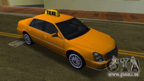 Cadillac DTS Taxi pour GTA Vice City