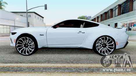Ford Mustang GT Columbia Blue für GTA San Andreas