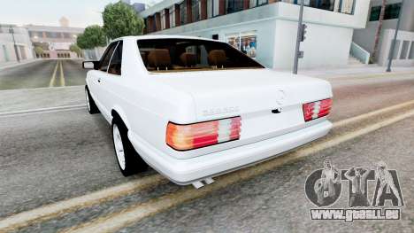 Mercedes-Benz 560 SEC (C126) Bon Jour für GTA San Andreas