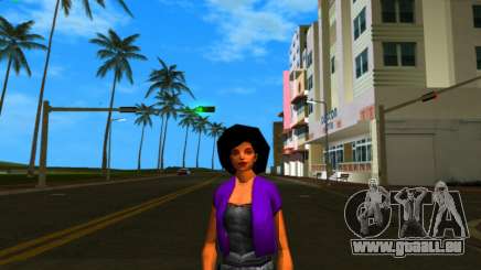 White Lady purpure T-Shirt pour GTA Vice City