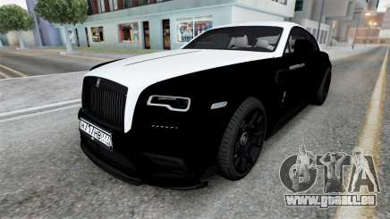 Rolls-Royce Wraith Black pour GTA San Andreas